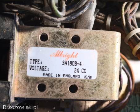 Używane przekaźniki,  styczniki 24V wysokoprądowe do wózków maszyn