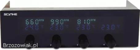 Kontroler obrotów wentylatorów i monitorowania temperatur
