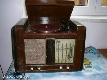 Radio z gramofonem