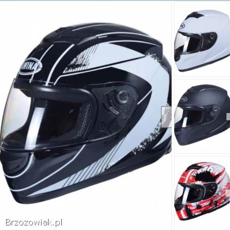 Nowe kaski motocyklowe xxs-xxl