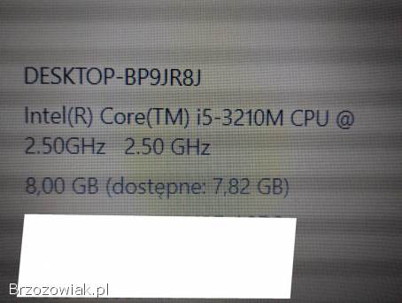 LAPTOP LENOVO 15,  6 THINKPAD T530.  Stan idealny.  8GB RAM.  120GB SSD.  Intel i5.  Win10
