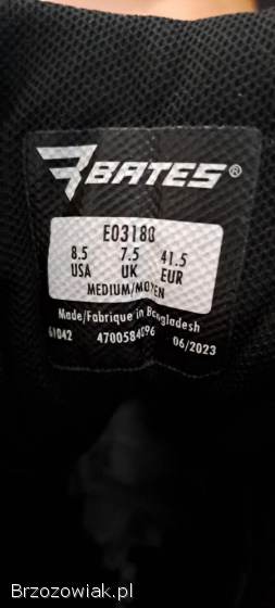 Buty Bates Tactical Sport 2 Tall Side Zip E03180,  R.  41,  5,  NOWE