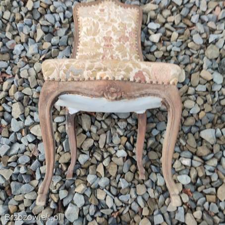 Stare krzesło stan bdb rzeźbione,  antyk
