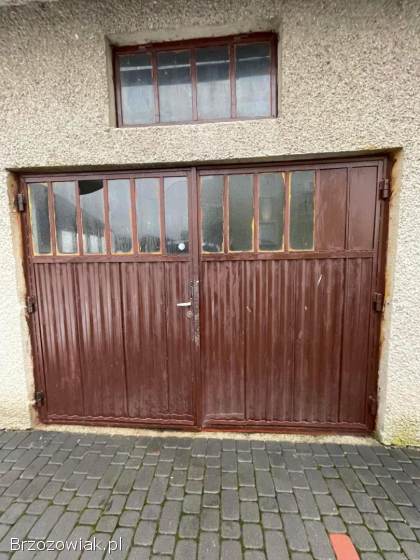 Drzwi garażowe metalowew