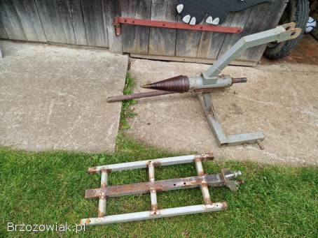Rębak do drewna WOM -  Świder do ciągnika lub na silnik elektryczny