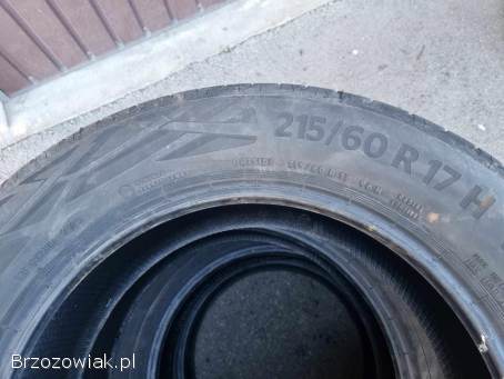 Opony letnie 215/60R17 Continental EcoContact 6 DOT 2723