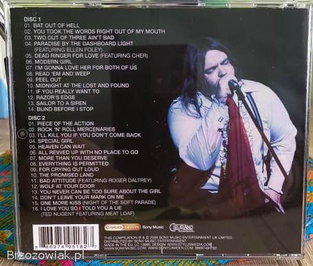 2CD MEAT LOAF-Piece Of The Action-The Best.  Rock USA.