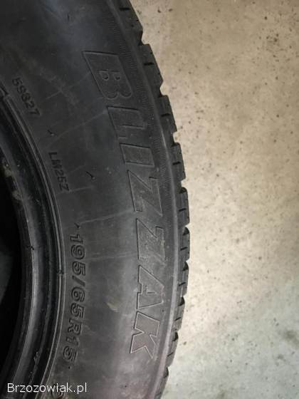 OPONY ZIMOWE BRIDGESTONE BLIZAK 195/65R15