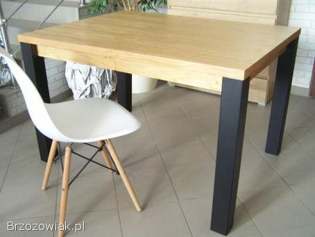 Duże stoły rozkładane stół nawet do 4 metrów KANTRY.  Krzesła tapicerowane.