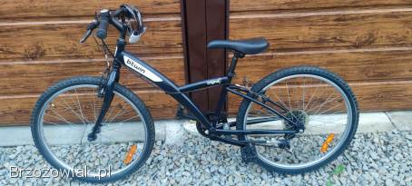 Markowy rower górski B twin 24
