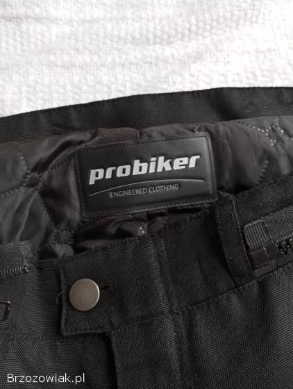 Spodnie motocyklowe marki Probiker,