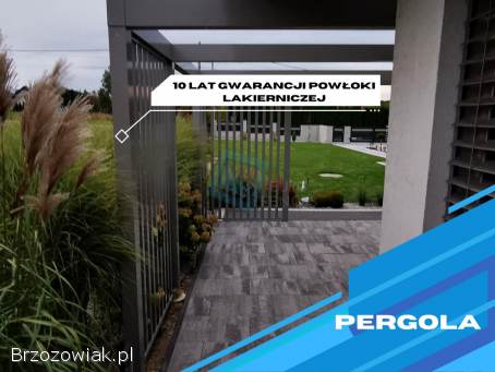 Pergola z aluminium indywidualna wycena i wymiar