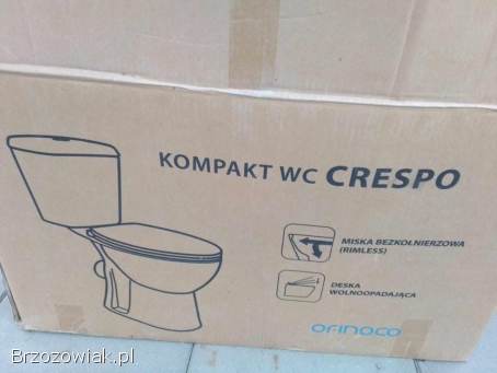Nowa miska kompaktowa WC