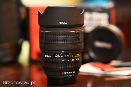 Obiektyw Sigma 15-30 Nikon 3.  5-4.  5 FX Perfekcyjny!  Pełna klatka