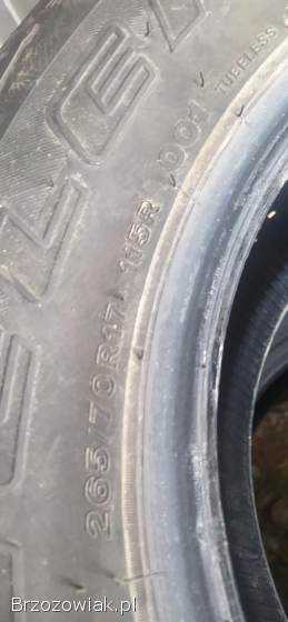 Sprzedam opony R17 265/70