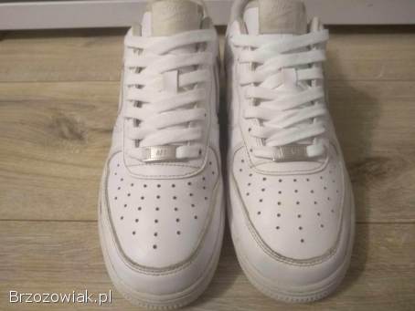 Nike Air Force 1 size 41 White Low buty AF1 super stan białe