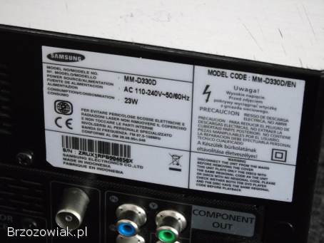 Amplituner Samsung USB rec mp-3 CD RDS AUX.  WYSYŁKA