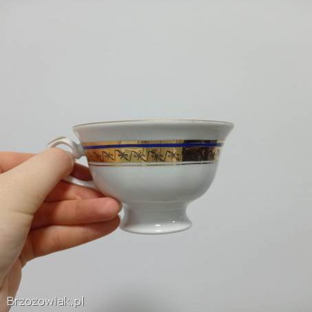 Zestaw kawowy serwis do kawy do herbaty porcelana Karolina