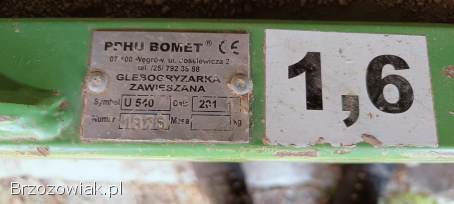 Glebogryzarka BOMET U540 stan B.  Dobry