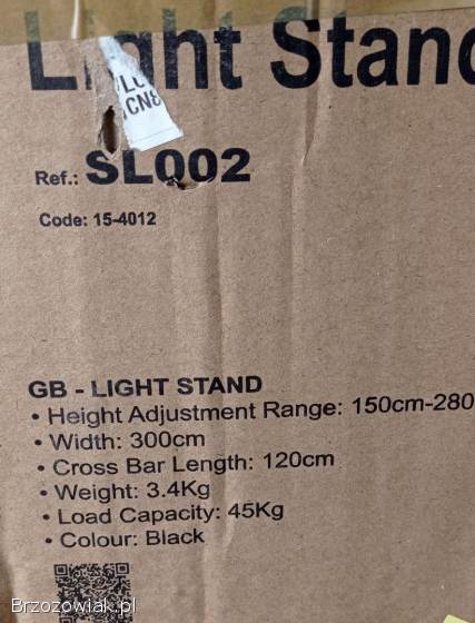 Statyw oświetleniowy 45kg z belką SL002