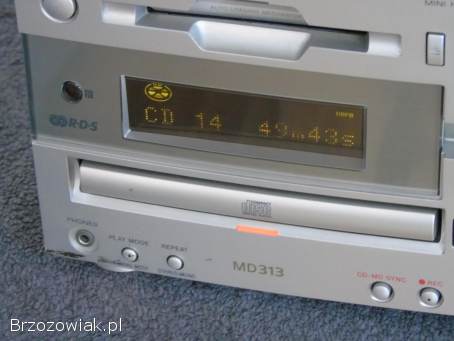Amplituner Sony HCD-MD313 CD RDS AUX.  WYSYŁKA