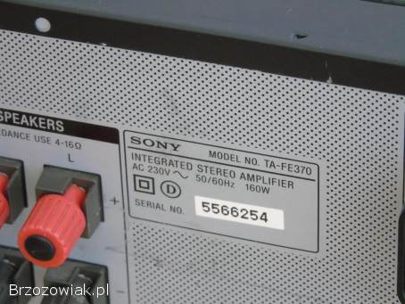 Wzmacniacz Sony TA-FE370 sprawny i mocny.  WYSYŁKA