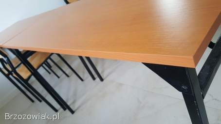 Ławki szkolne stoliki biurowe sala wykładowa
