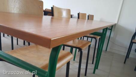 Ławki szkolne stoliki biurowe sala wykładowa