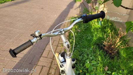 Rower biały młodzieżowy Unibike Princess