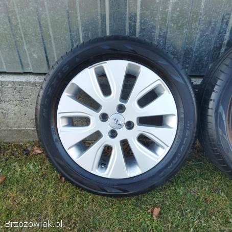 Oryginalne koła KIA RIO 4x100 Alufelgi 16 j.  nowe,  opony 195/55/R16