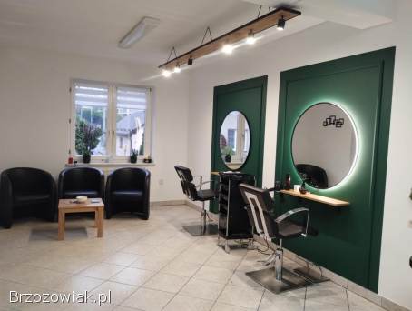 Wynajmę wyposażony salon fryzjerski w centrum Brzozowa