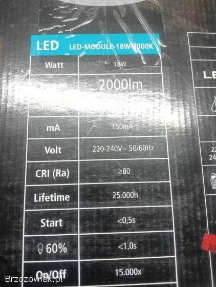 Lampa/Plafon LED 33 cm średnicy