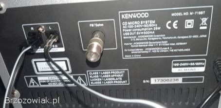 Wieża Kenwood M-718BT Bluetooth Radio FM USB
