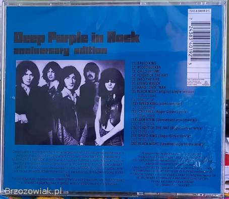 CD DEEP PURPLE -  Deep Purple in Rock.  70s Hard Rock.