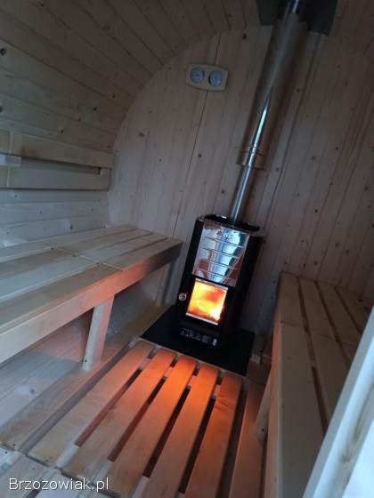 Sauna Ogrodowa Kompletna z Piecem!