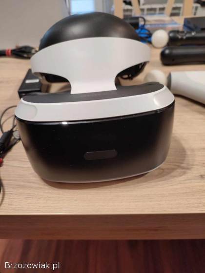 Zestaw Sony PlayStation VR V2 z osprzętem i 2 gry
