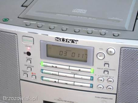 Radio odtwarzacz z CD AUX Sony sprawny.  WYSYŁKA.