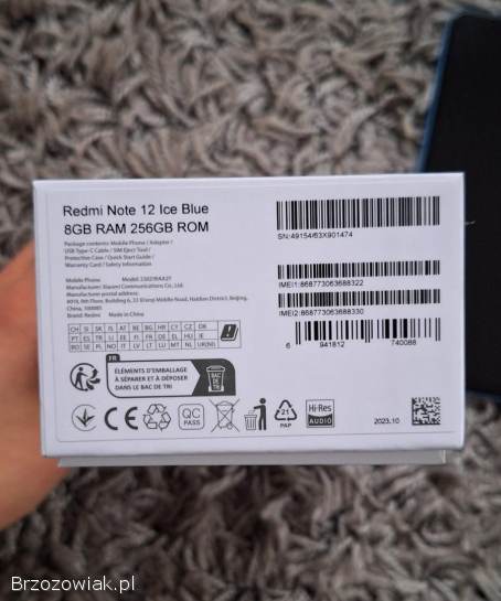 Xiaomi Redmi Note 12,  8/256 GB