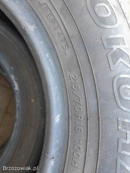 Opony letnie 215/70R16 -  Mitsubishi