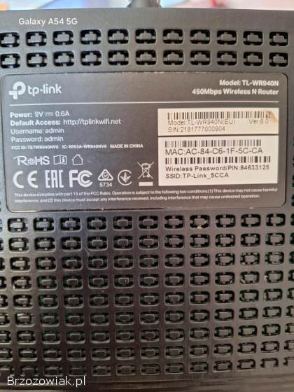 Ruter router tp-link TL-WR940N