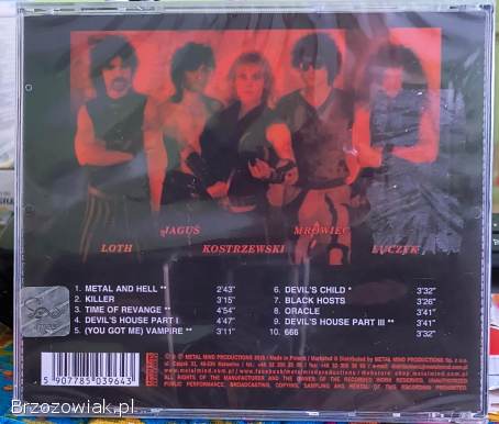 CD KAT -  Metal and Hell.  80s Heavy Metal Polska.