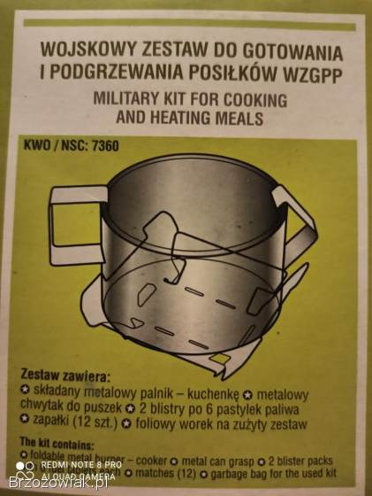 Podgrzewacze wojskowe