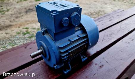 Silnik WATT 3-fazowy 230/400V 0.  12kW 645 obr/min oś 14 mm