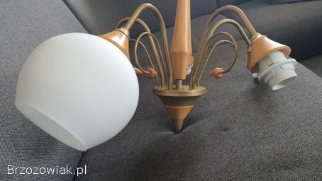 Lampa i 5 kloszy na żarówkę E 27