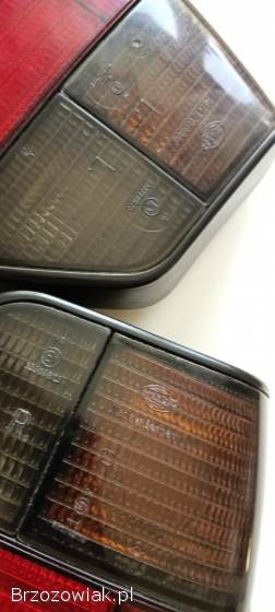VW GOLF MK2 II LAMPY TYLNE HELLA RED/BLACK