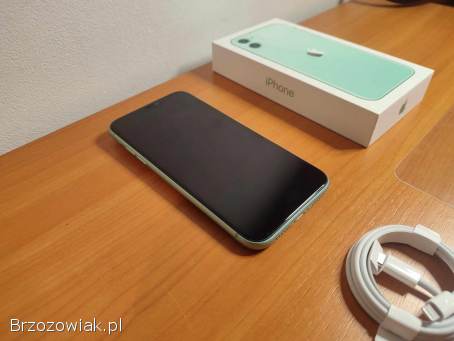 Okazja!  Iphone 11 -  Zielony!  Super Stan!  Gwarancja!