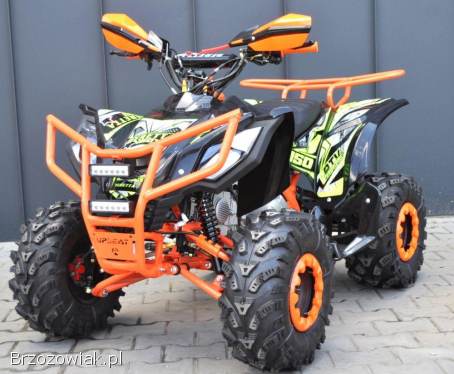 Quad 150 Beretta Sport HIT KOMUNIA,  Duża rama,  dwa wydechy,  chłodnica