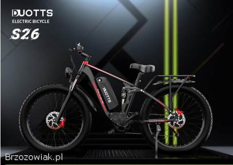 Rower elektryczny E-bike NOWY Duotts s26 50km/h