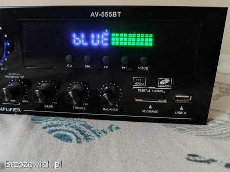 Wzmacniacz Domowy amplituner sunbuck AV-555BT USB BT SD AUX