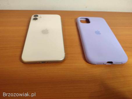Okazja!  Oryginalny Iphone 11 -  Biały!  Super Stan!  Nowa Bateria!